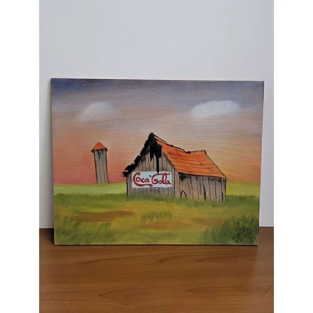 Coca Cola Barn Picture #A17